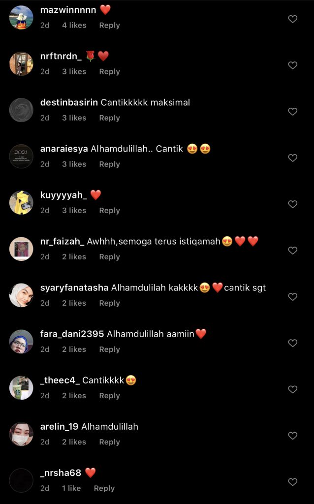 [GAMBAR] Buang Foto Nampak Aurat, Instagram Aishah Azman Dihujani Doa Positif, Peminat Tumpang Gembira