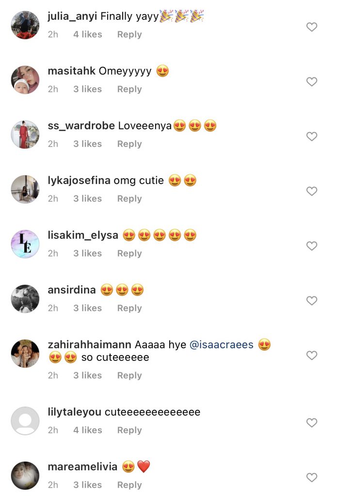 Zahirah MacWilson Dedah Nama Anak, Isaac Raees Nama Diberi, Comelnya!