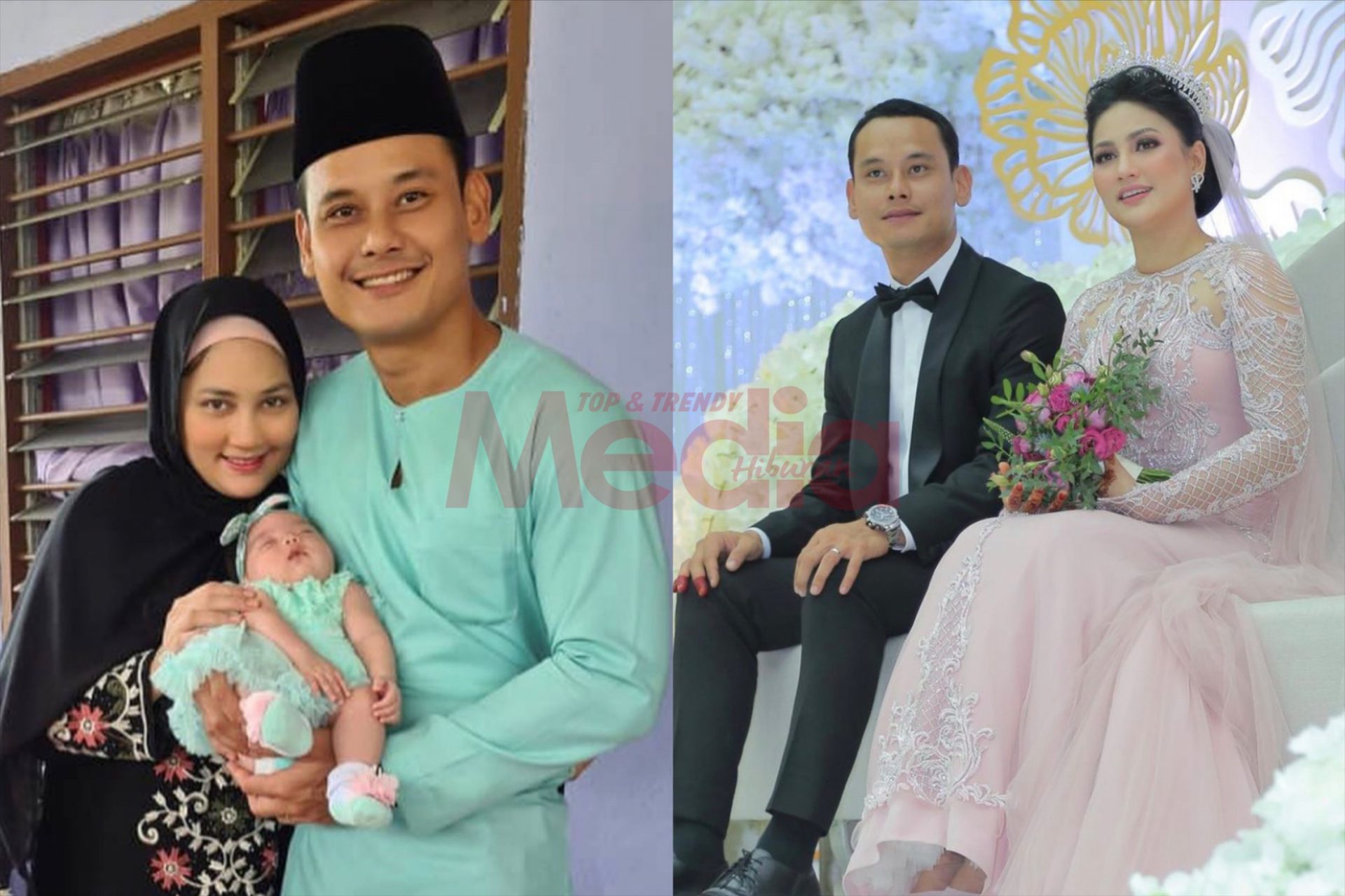 “Terima Kasih Cinta Untuk Segalanya,” – Bahagia Harmoni Ulang Tahun Perkahwian Kedua, Aidil Aziz Titip Ucapan Istimewa Buat Fasha Sandha