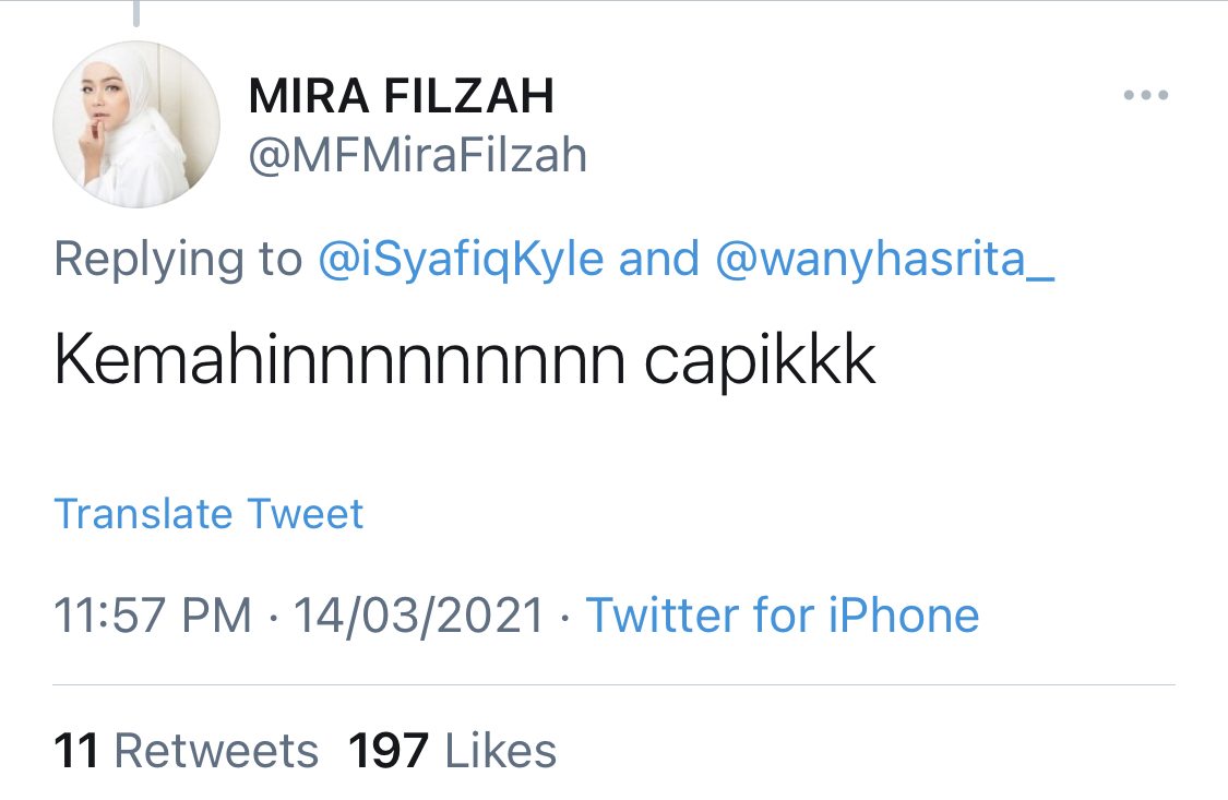 “Cantik Wany Bertudung Bawal Pink, Manis Bethol Ya,” – Komen ‘Show’ AJL35 Di Twitter, Penampilan Wany Hasrita Buat Syafiq Kyle Cair?