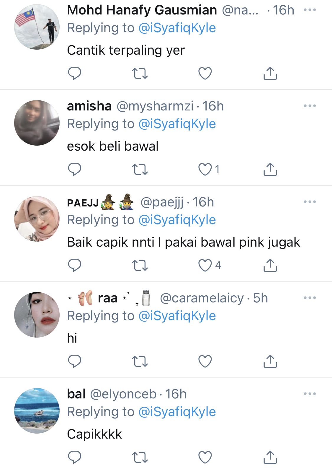 “Cantik Wany Bertudung Bawal Pink, Manis Bethol Ya,” – Komen ‘Show’ AJL35 Di Twitter, Penampilan Wany Hasrita Buat Syafiq Kyle Cair?
