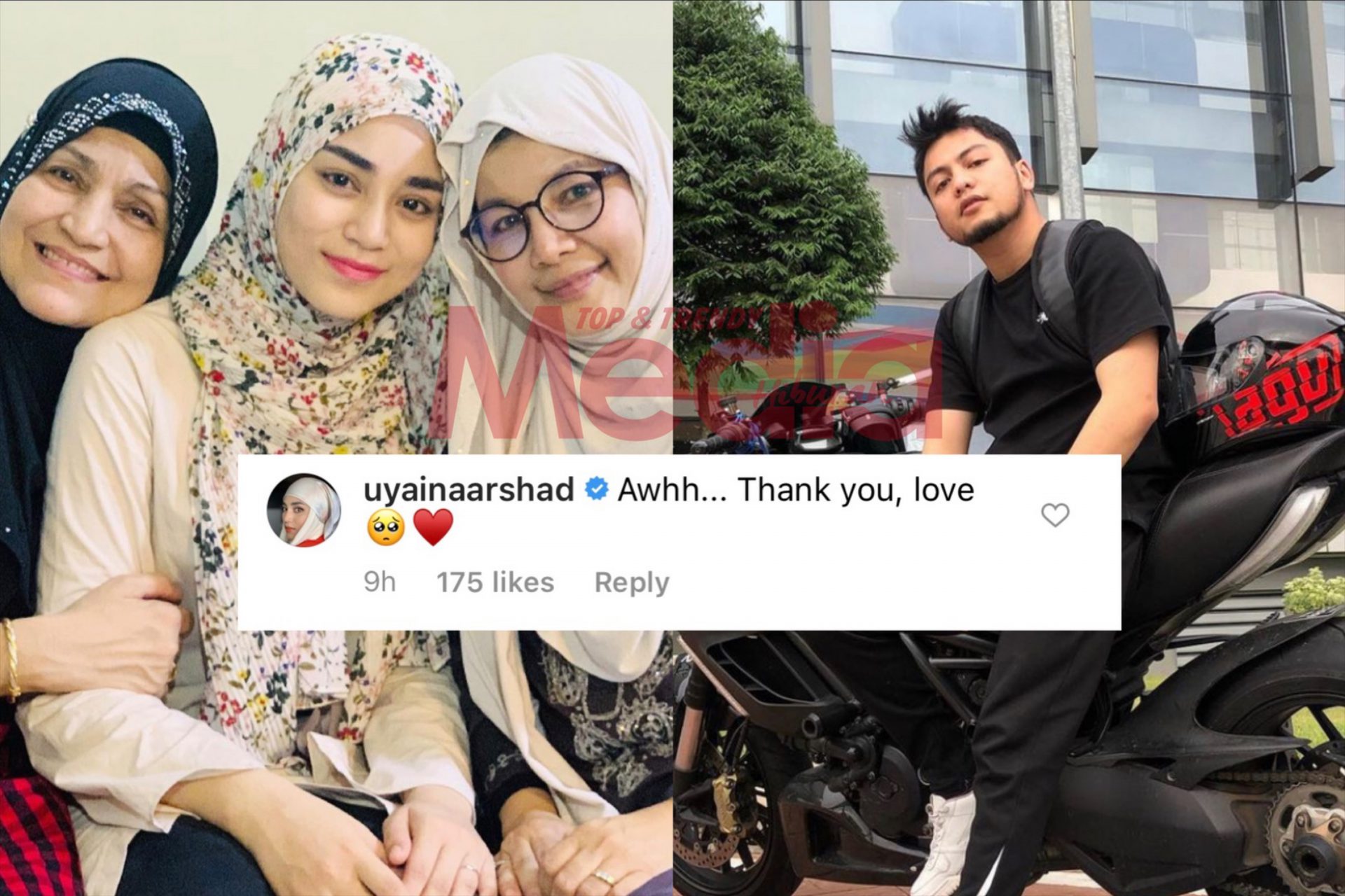 “Aww…Thank You Love,”- Titip Ucapan Sempena Hari Wanita Sedunia, Raja Syahiran Muat Naik Gambar Bakal Isteri