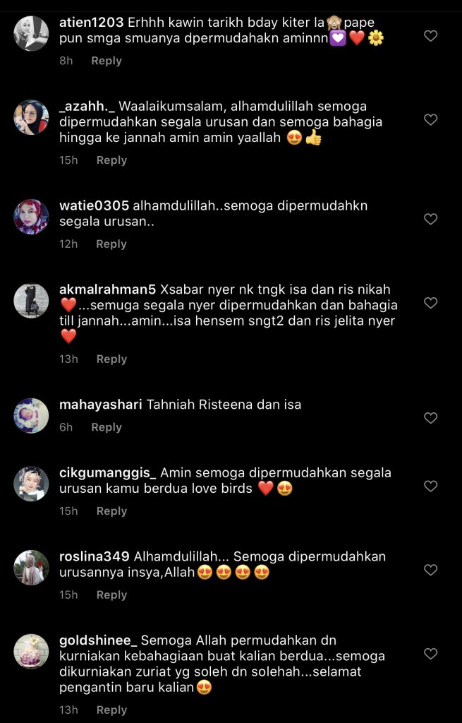 “Urusan Ijab &#038; Qabul Akan Dilaksanakan Pada 12/3/21,” &#8211; Sah! Isa Khan Akhirnya Umum Tarikh Nikah Risteena, Ada Buat Lagu Buat Tunang Tersayang