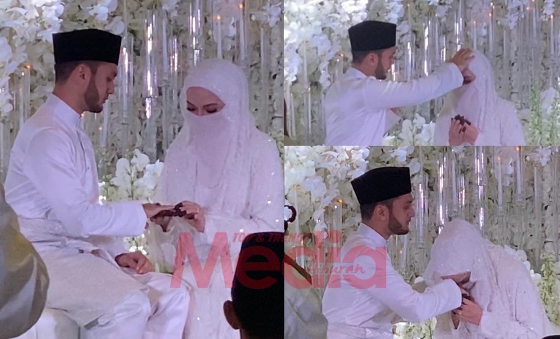 [GAMBAR] Mas Kahwin Sebentuk Cincin, Haris & Neelofa Selamat Bergelar Suami Isteri