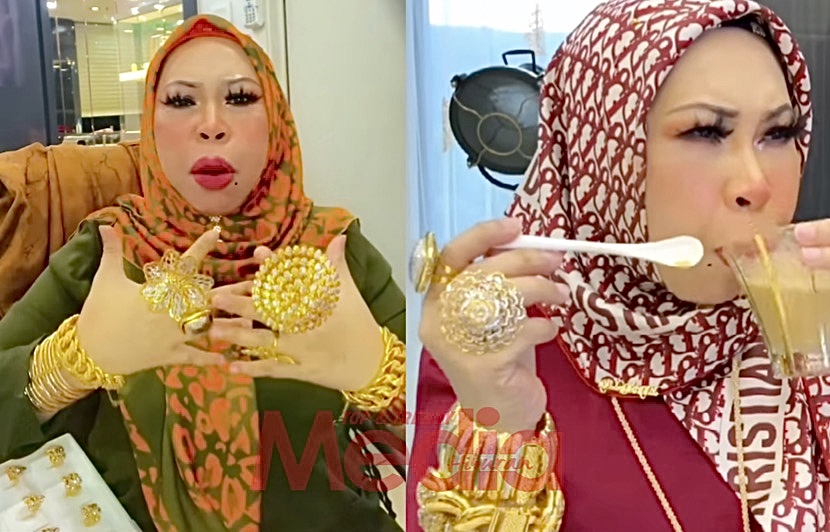 Cincin Ke Brooch? “Kalau Mampu, Tak Kan Nak Pakai Yang Kecil Kan? Lagi pun, Saya Niaga Emas,” – Datuk Vida