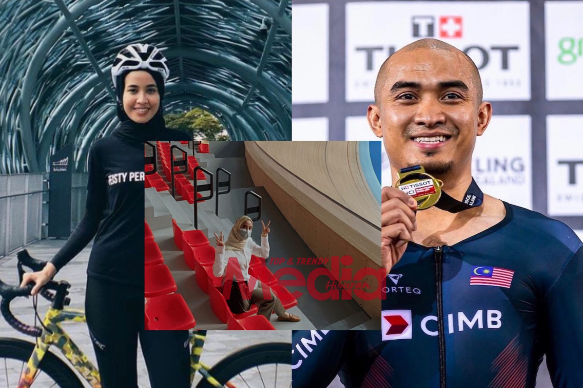 “Mahu Cuba Satu Hari Kalau Ada Peluang,” &#8211; Bella Dally Mahu Berbasikal Di Velodrom Pula, Ini Respon Azizul Hasni Awang Berikan