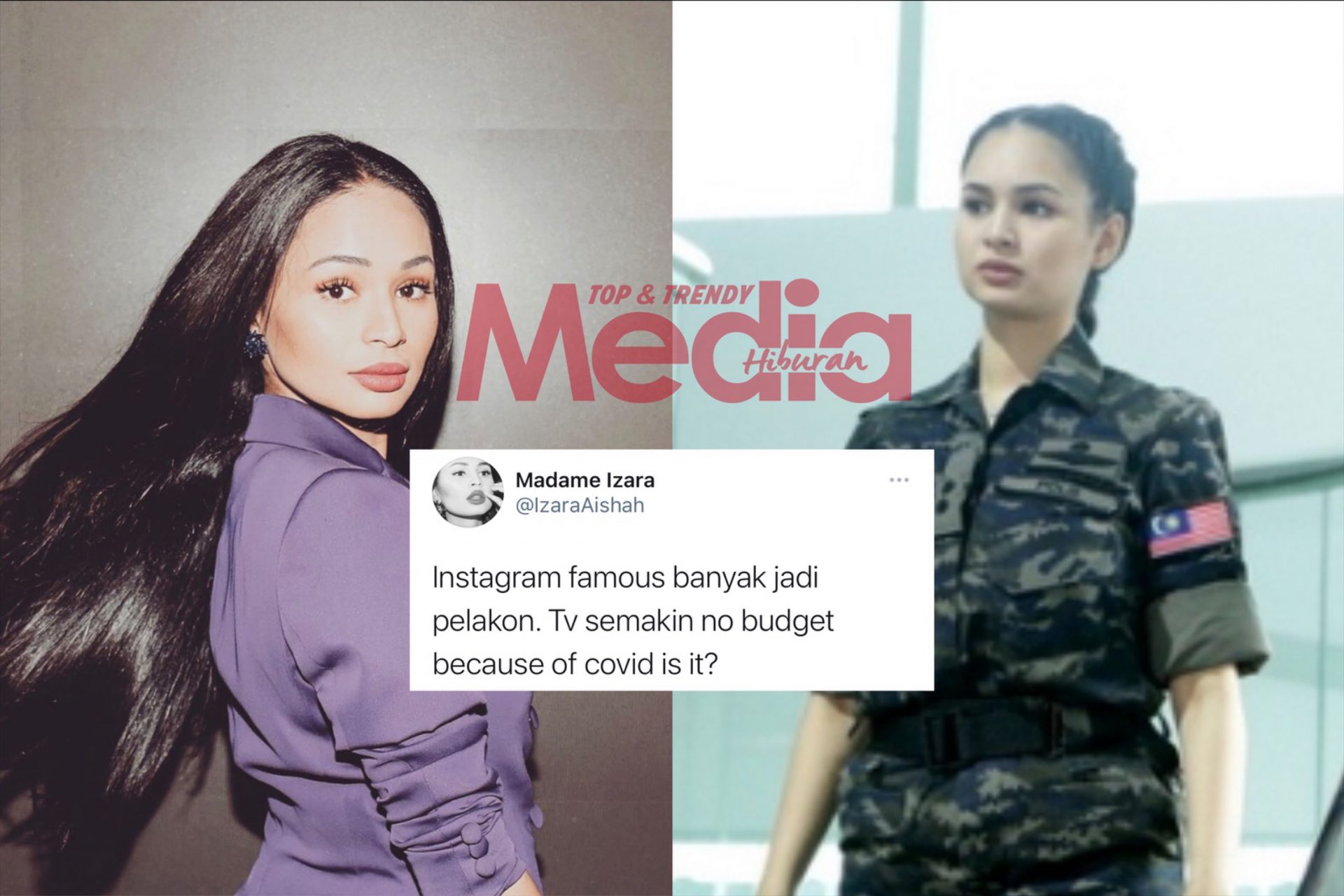 &#8220;Instagram Famous Banyak Jadi Pelakon, TV Semakin No Budget Because Of Covid Is It?,&#8221; &#8211; Izara Aishah