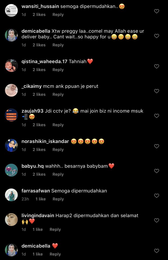 “Semoga Dipermudahkan, Standby Je,” – Nad Zainal Maklum Dijangka Bersalin Anak Kedua Lagi 2 Minggu
