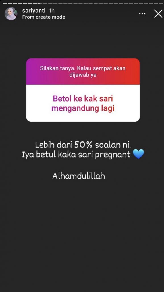 “Ya Betul,” – Selepas Sari Yanti Sahkan Hamil Anak Kelima, Wawa Zainal Bagi Ayat Padu, ‘Ku Kejar Nanti.’