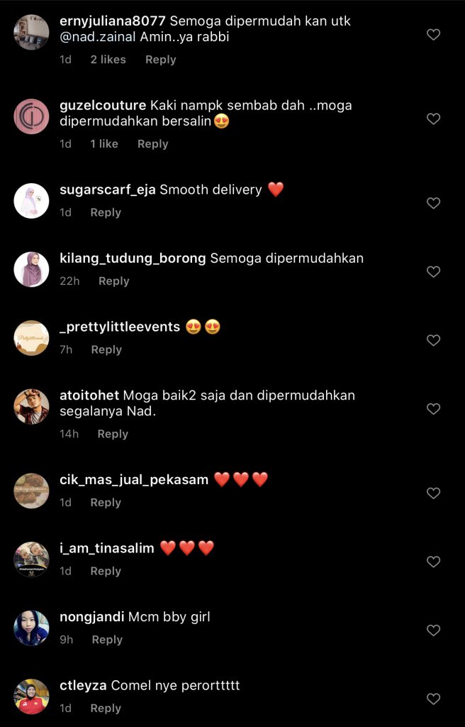 “Semoga Dipermudahkan, Standby Je,” – Nad Zainal Maklum Dijangka Bersalin Anak Kedua Lagi 2 Minggu