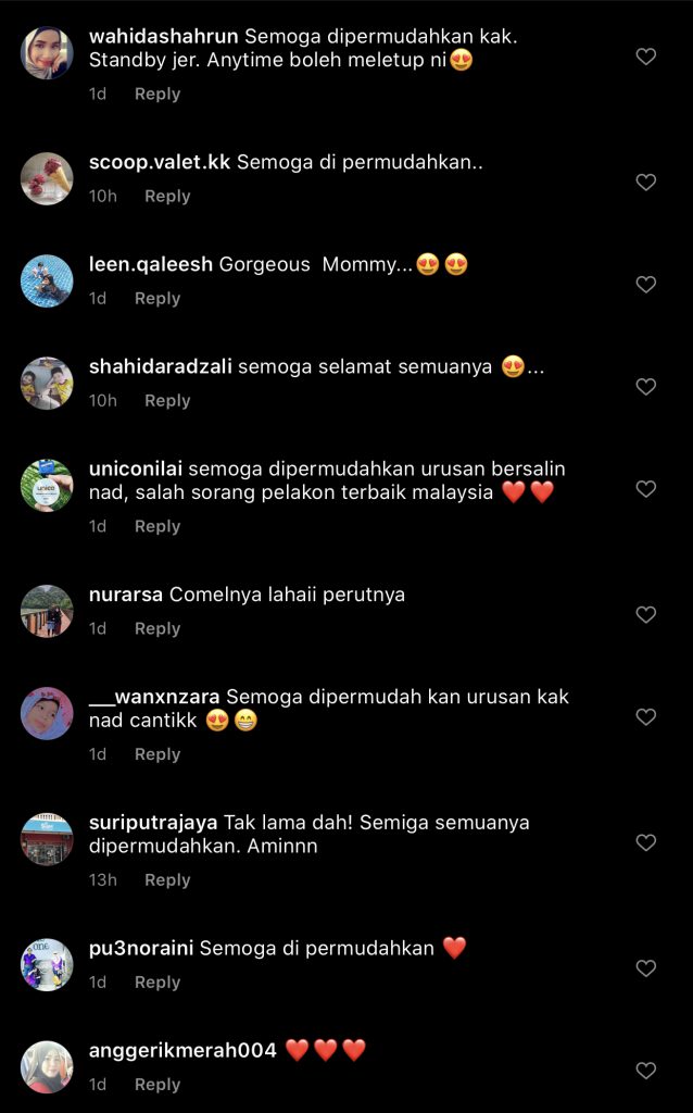 “Semoga Dipermudahkan, Standby Je,” – Nad Zainal Maklum Dijangka Bersalin Anak Kedua Lagi 2 Minggu