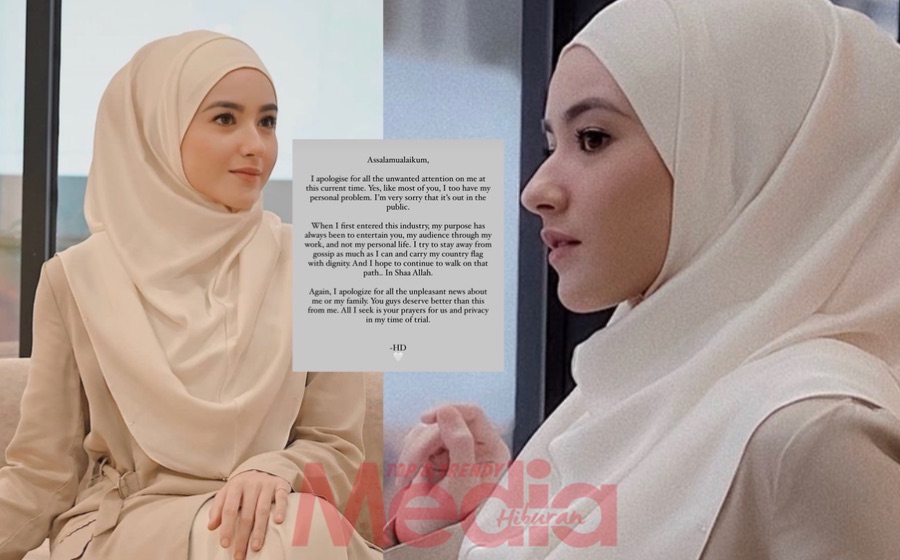 “Ya, Seperti Kebanyakan Anda Semua, Saya Juga Mempunyai Masalah Peribadi,” – Mohon Maaf, Hannah Delisha Bersuara