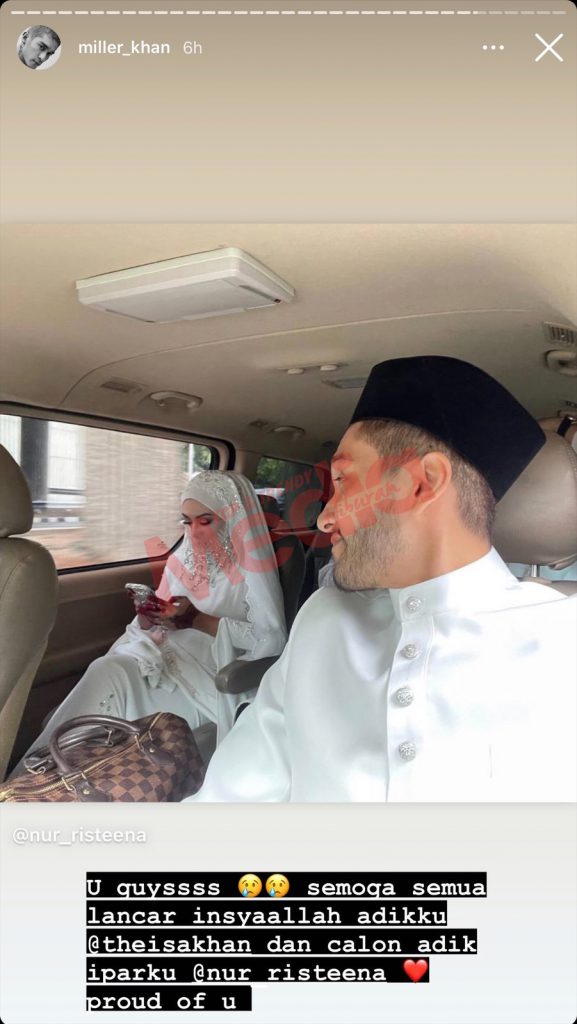 “The Beginning Of Forever, With You My Loving Fiance,” – Tahniah! Miller Khan Umum Bertunang