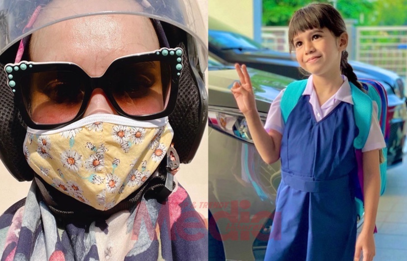 “Mak Pak Yang Jenis Selfish Berhenti Kereta Depan Sekolah Tunggu Anak, Lepas Tu Kereta Lain Tak Boleh Lalu,” – Faezah Elai Ambil Anak Naik Motorsikal