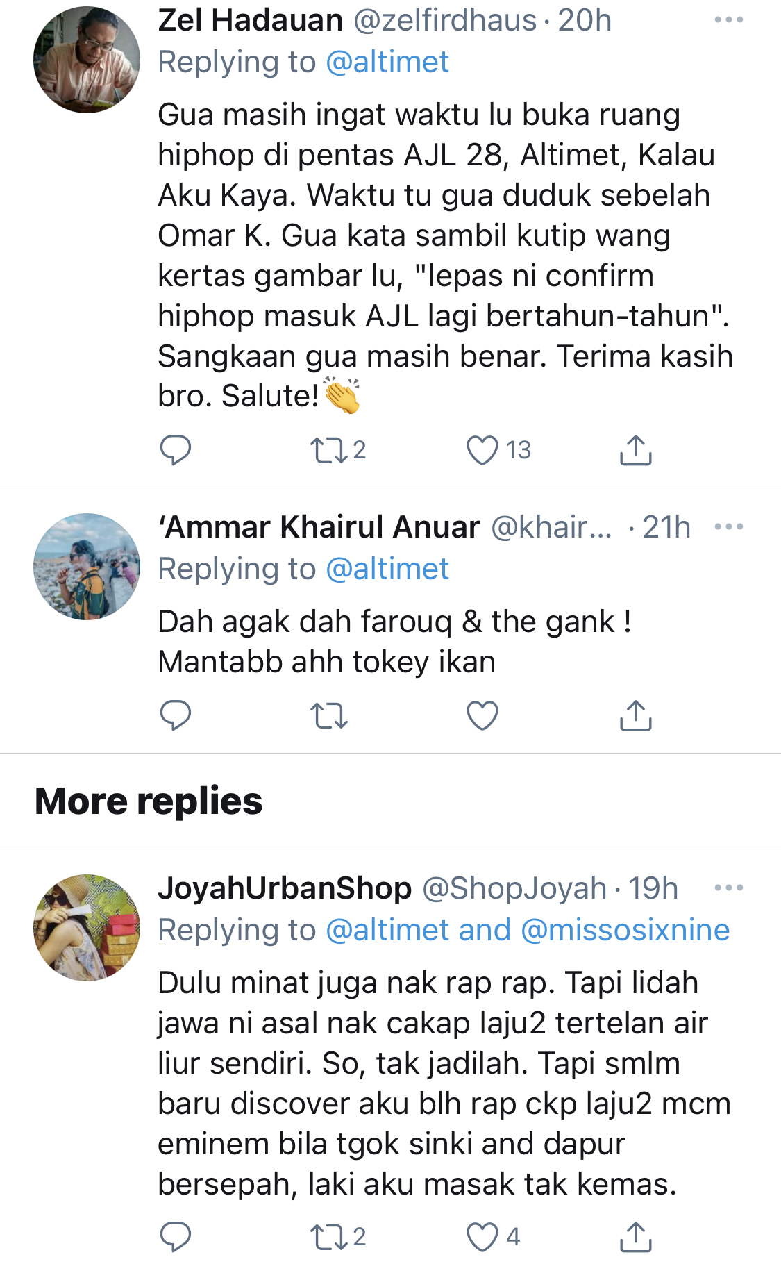 “You Got The Mic Now, Queen!,” – Rapper Wanita! Altimet Harap Zizi Kirana & Loca B Dapat Teruskan Legasi
