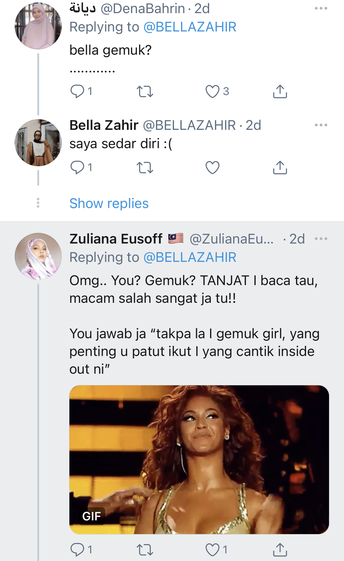 “Setiap Hari Akan Ada Orang Cakap I Gemuk,” – Pakai Jubah Waktu Jadi Hos Program Neelofa, Bella Zahir Terkilan Terima Komen Fasal Bentuk Badan