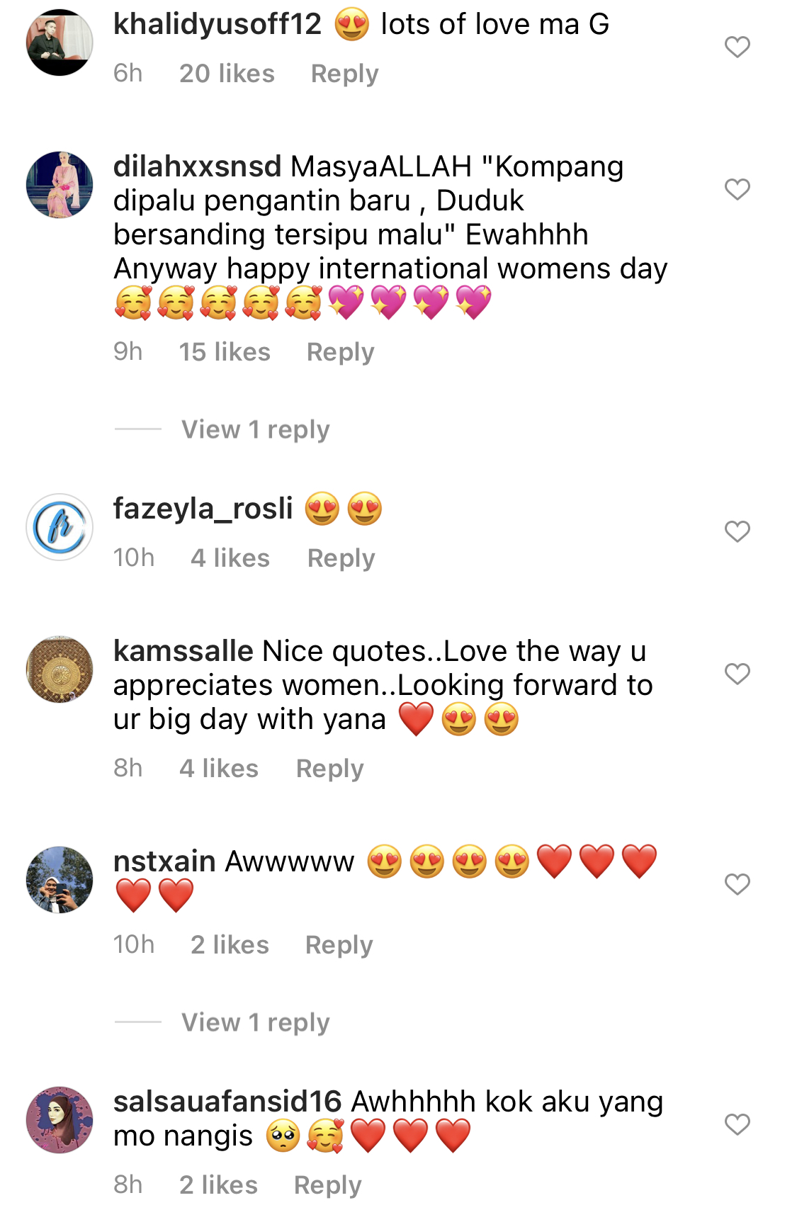 &#8220;Aww&#8230;Thank You Love,&#8221;- Titip Ucapan Sempena Hari Wanita Sedunia, Raja Syahiran Muat Naik Gambar Bakal Isteri