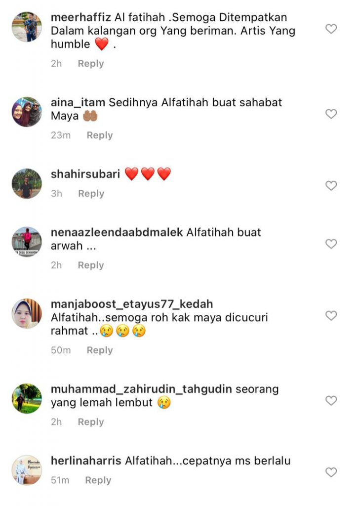 “Sahabat Sejati Yang Meninggalkan Jejak Dalam Hati,” – Setahun Permergian Arwah Maya Matahari, Haiza Titip Doa