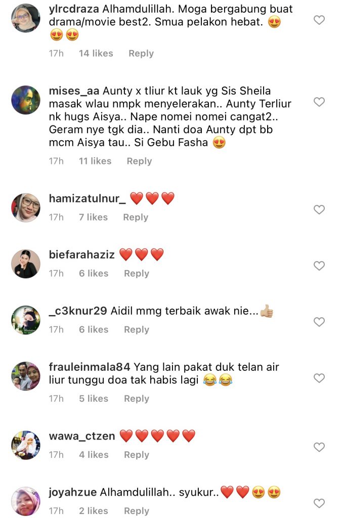 “Syukur Alhamdulillah…,” – Solat Tarawih Bersama Keluarga Bakal Mentua Elisya, Fasha Sandha Terima Pujian Peminat