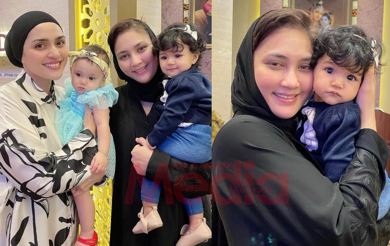 Fasha Sandha Puji Anak Sulung Rizman Nordin Comel, Allah Izinkan Jumpa &#8211; “Aunty Kenal Mommy Rizqaa Sejak Remaja.”