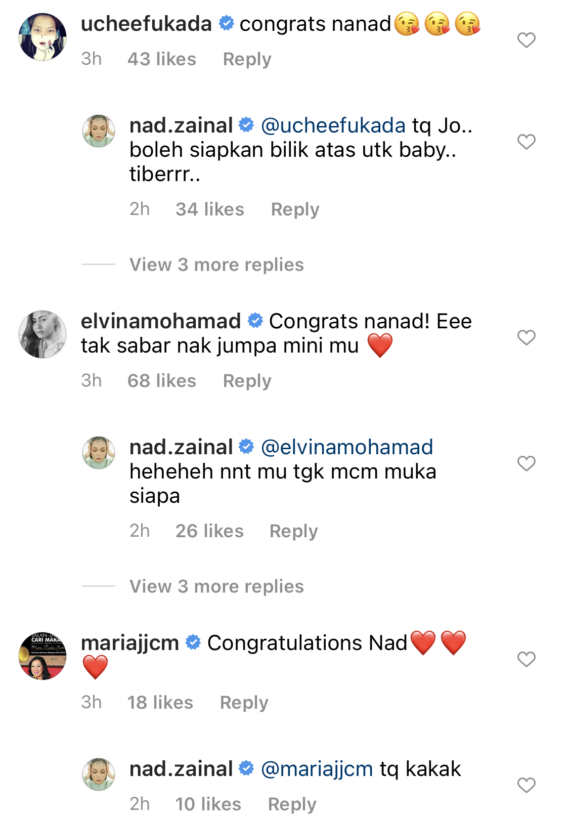 “Nama Pun Tak Fikir Lagi,” – Nad Zainal Timang Cahaya Mata Kedua, Bakal Dedah Jantina Anak 7 Hari Lepas Bersalin