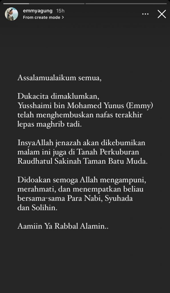 “Pernah Bekerjasama Untuk Pre-Wedding, Dia Makeup Masa Tu,” – Arwah Disayangi Ramai, Anzalna Kenang Pemergian Emmy Agung