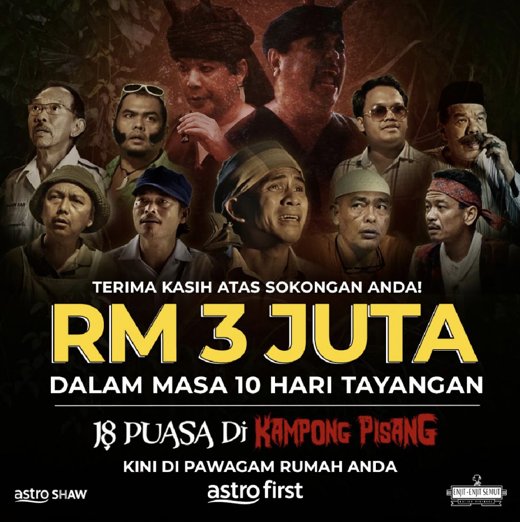 Pungut RM3 Juta Dalam 10 Hari, Filem 18 Puasa Di Kampong Pisang Dah Cipta Rekod!