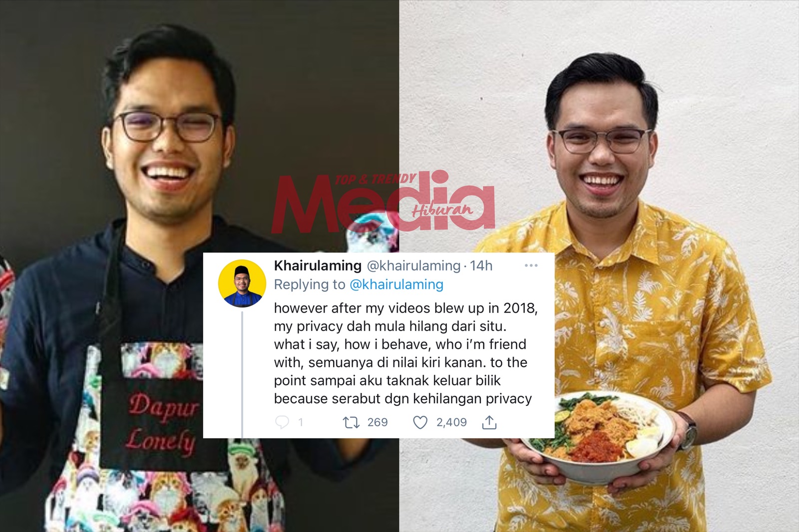 &#8220;Aku Tak Nak Keluar Bilik Sebab Hilang Privasi,&#8221; &#8211; Raih Populariti Luar Biasa, Khairul Aming Kongsi Realiti Sebenar