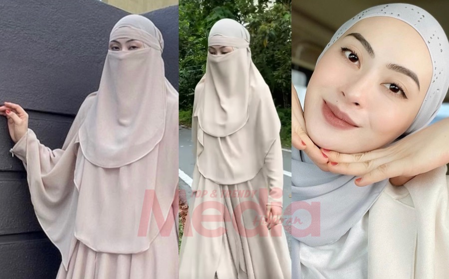 “MasyaAllah Cantiknya Sayang!,” – Manis Berbiqab Tutup Aurat, Foto Bulan Puasa Adira Terima Komen Positif Ramai