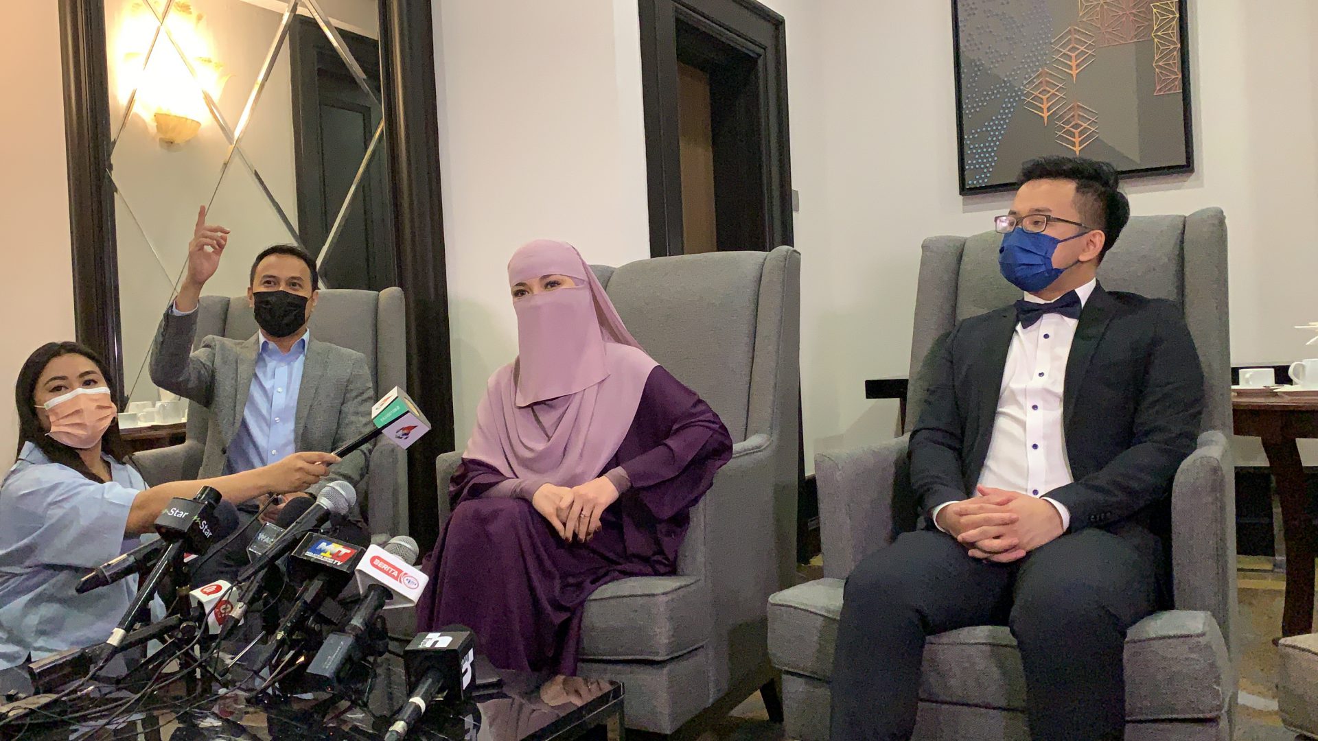 “Polis Selesai Rakam Keterangan Neelofa & Suaminya,” – Asisten Komisioner Mohamad Zainal Abdullah