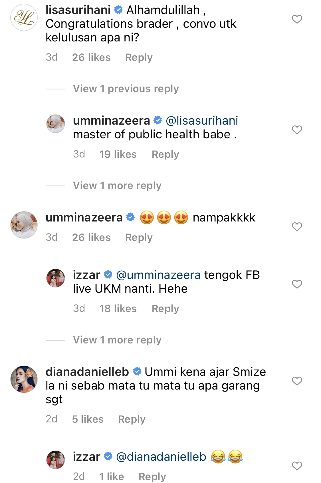 “Jangan Asyik Dok TikTok & Membuang Masa,” – Tamat Pengajian Ijazah Sarjana, Suami Ummi Nazeera, Dr. Izzar Seru Tingkatkan Ilmu