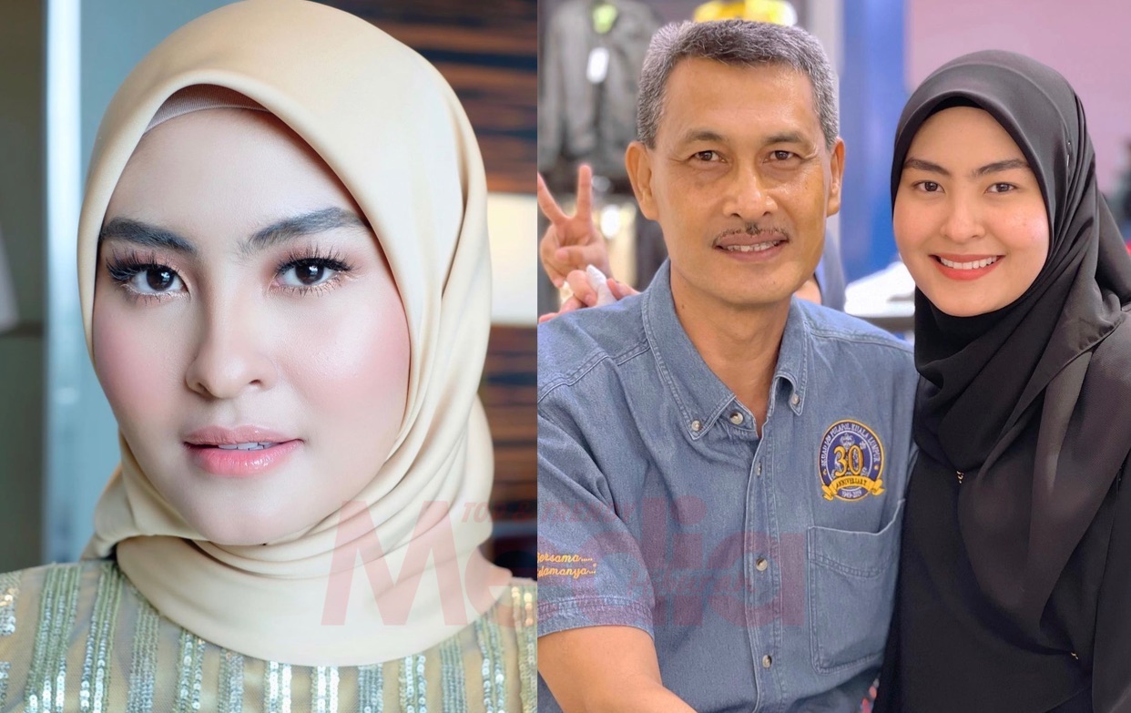 “Copy Paste Muka. Ayah Handsome, Patut Anak Nampak Comel,” &#8211; Kongsi Foto Bersama, Wajah Bapa Wany Hasrita Terima Tumpuan