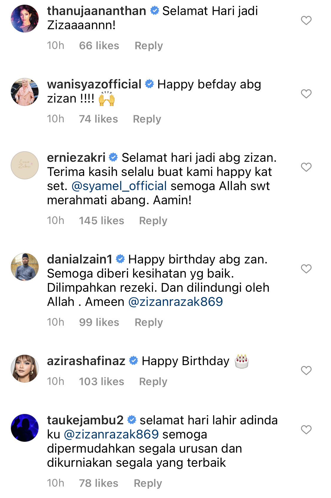 “Jangan Berhenti Buat Orang Tersenyum, Semoga Allah Merahmatimu Selalu,” – Ucap Bday Untuk Diri Sendiri, Zizan Doa Semoga Urusan Jodoh Dipercepatkan