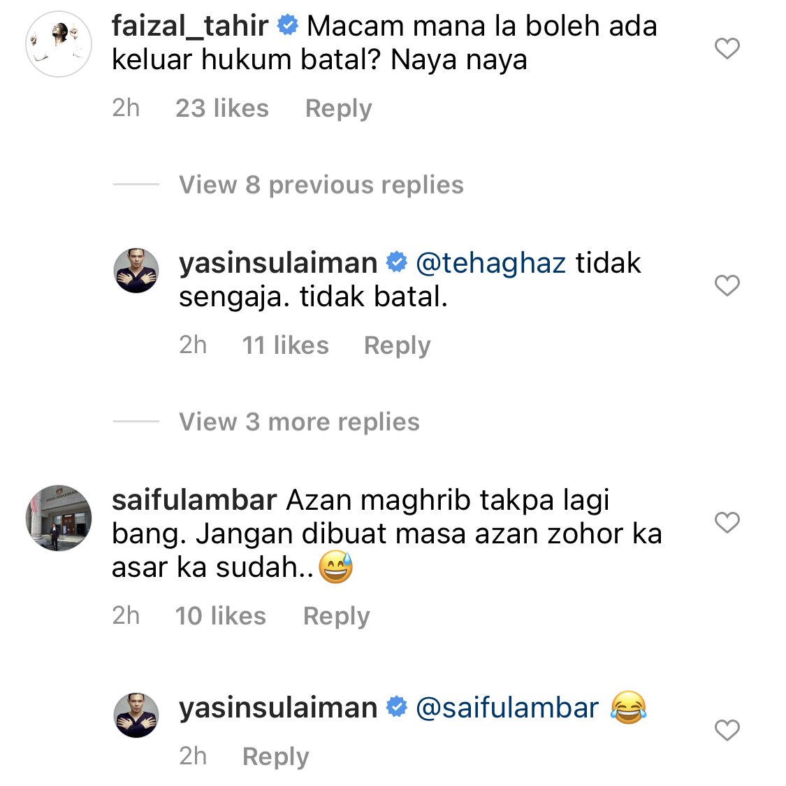 &#8220;Puasa Mereka Sah Kerana&#8230;,&#8221; &#8211; Isu Masjid Laung Azan Magrib Awal 3 Minit, Yasin Sulaiman Beri Pencerahan