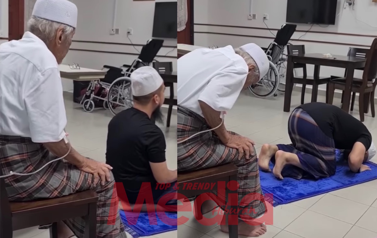 “Ayah Saya Ni Pendiam, Jarang Bercakap Tapi Penyayang,” &#8211; Video Solat Dengan Bapa, Luahan Ebit Lew Buat Ramai Syahdu