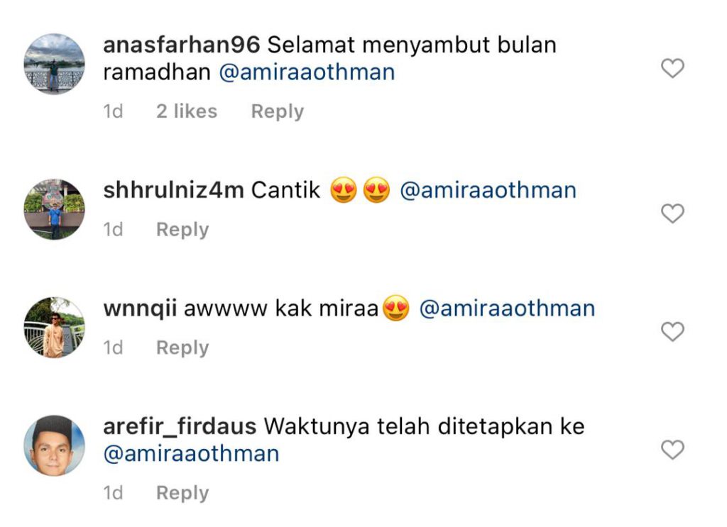 “Buat Jahat Macam Mana Pun Kena Solat,” &#8211; Amira Othman