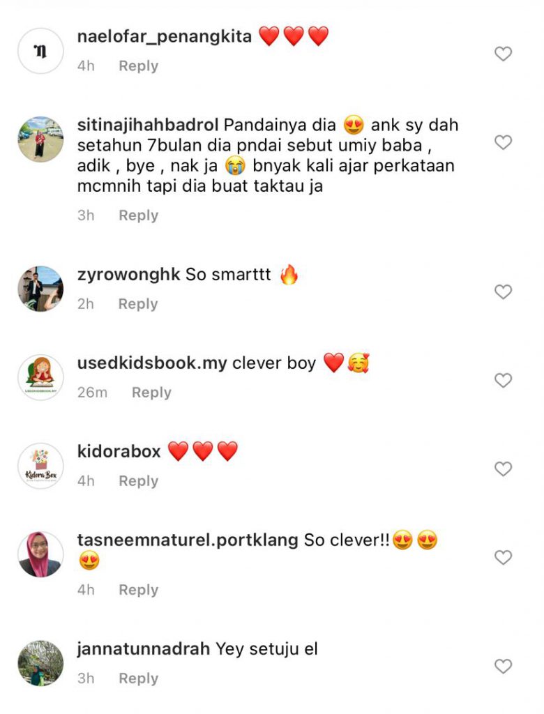 “Comel & Sangat Bijak,”- Ajar Anak Sebut Nama Haiwan Dalam Bahasa Inggeris, Netizen Puji Cara Elfira Loy Didik Anak
