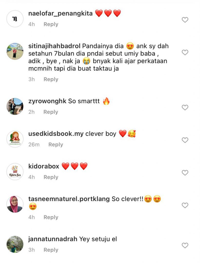 “Comel &#038; Sangat Bijak,”- Ajar Anak Sebut Nama Haiwan Dalam Bahasa Inggeris, Netizen Puji Cara Elfira Loy Didik Anak