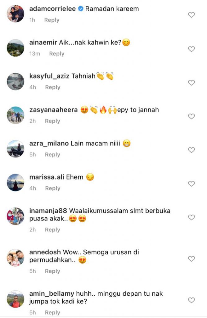 “Nervous Pulak Rasa,” – Macam Bagi Hint, Netizen Speku Rafidah Ibrahim Bakal Nikah Minggu Depan?